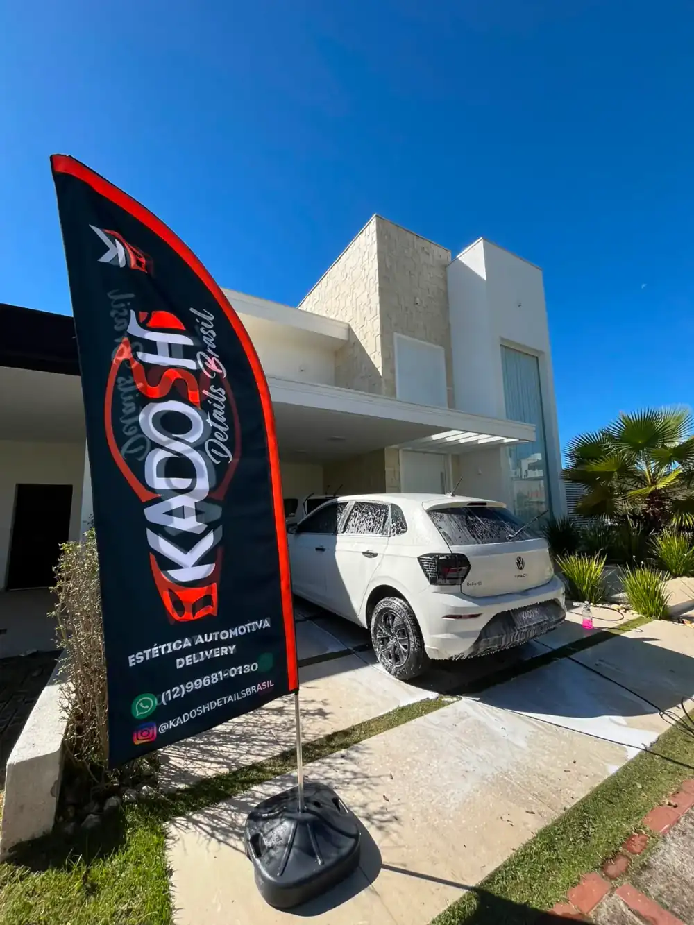 Detalhamento automotivo Kadosh em domicílio